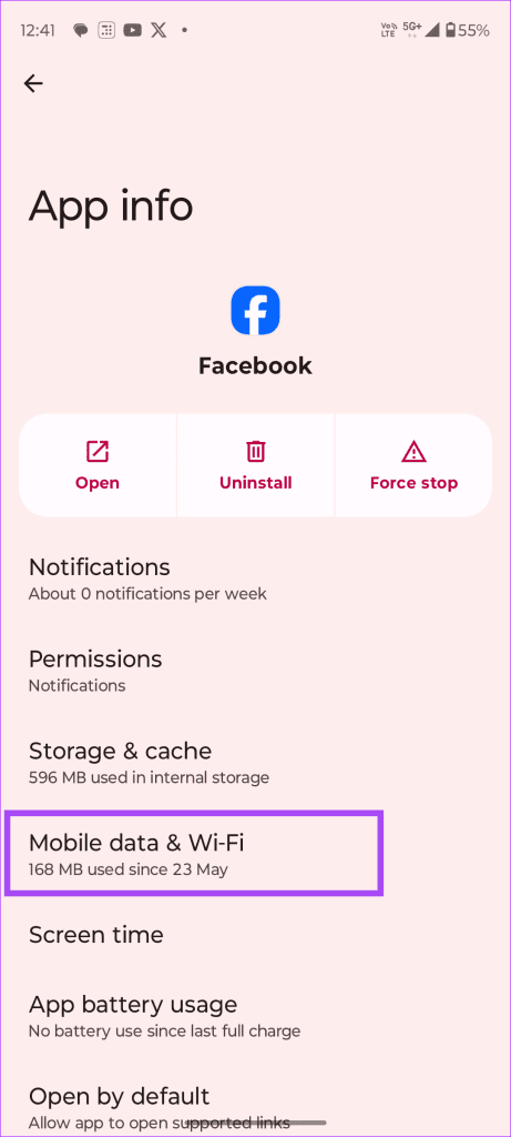 Facebook uchun fon ma