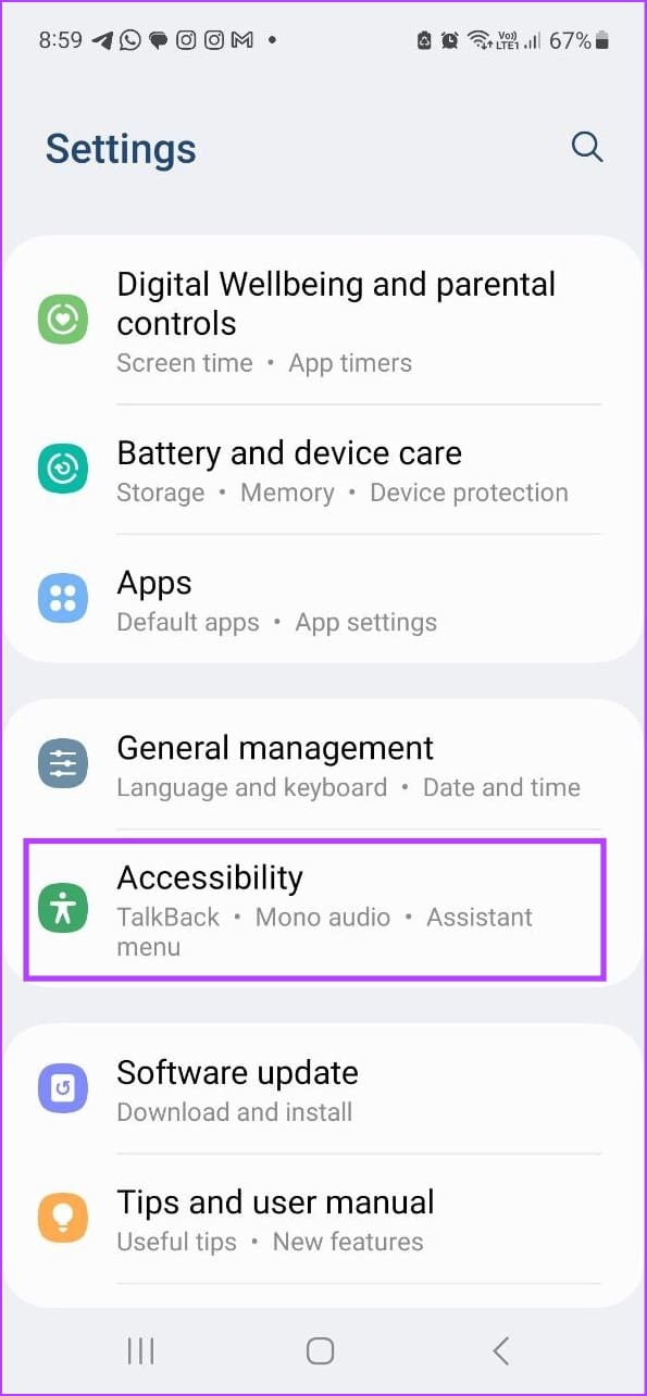 Samsung Maxsus imkoniyatlar