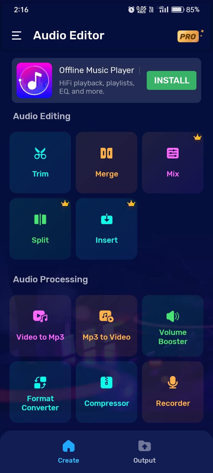Audio Editor va Music Editor ilovasi