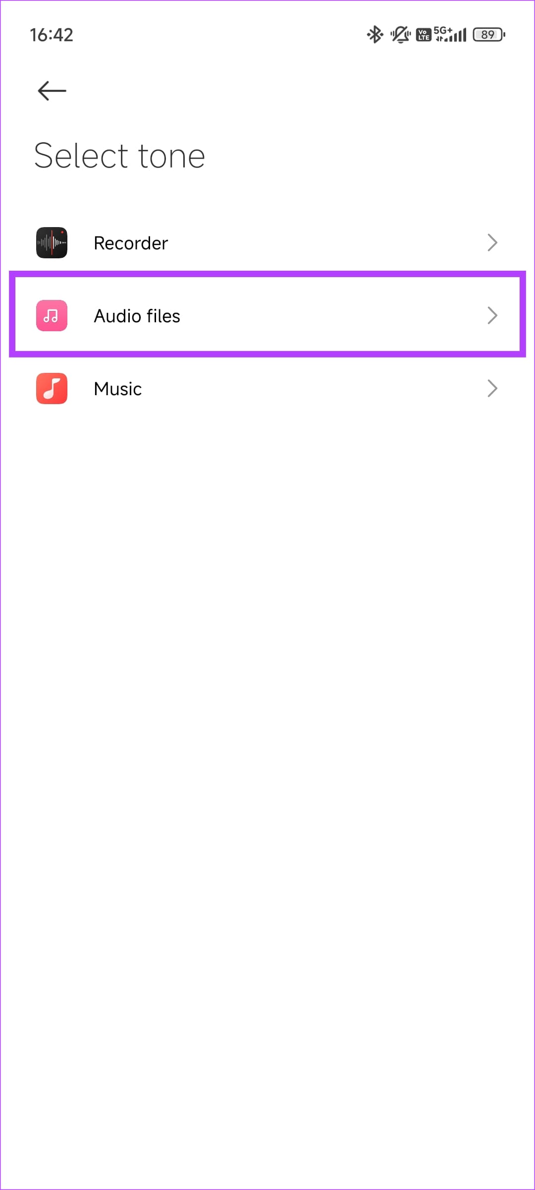 Yangi audio qo'shish