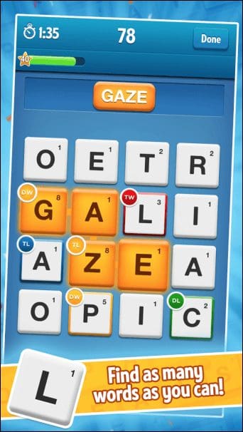 Ruzzle o&lsquo;yini