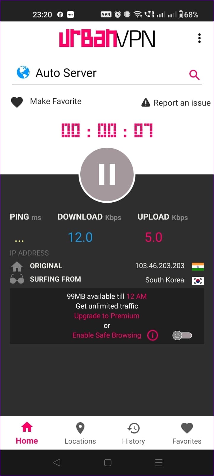 Urban Vpn P2p Connection Server