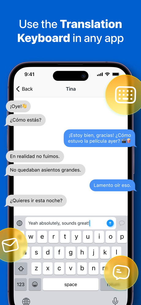 iTranslate iMessage tarjimoni