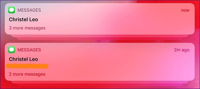 Notification categorization