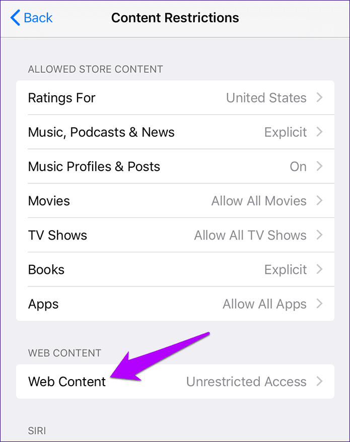 Web Content
