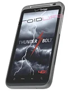 Htc ThunderBolt 4G rasmi va to'liq xarakteristikalari — PhoneCompare