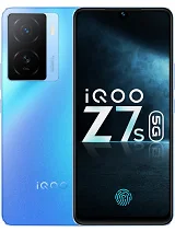 Vivo iQOO Z7s rasmi va to'liq xarakteristikalari — PhoneCompare